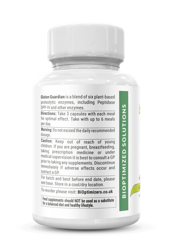 Bioptimizers gluten guardian supplements