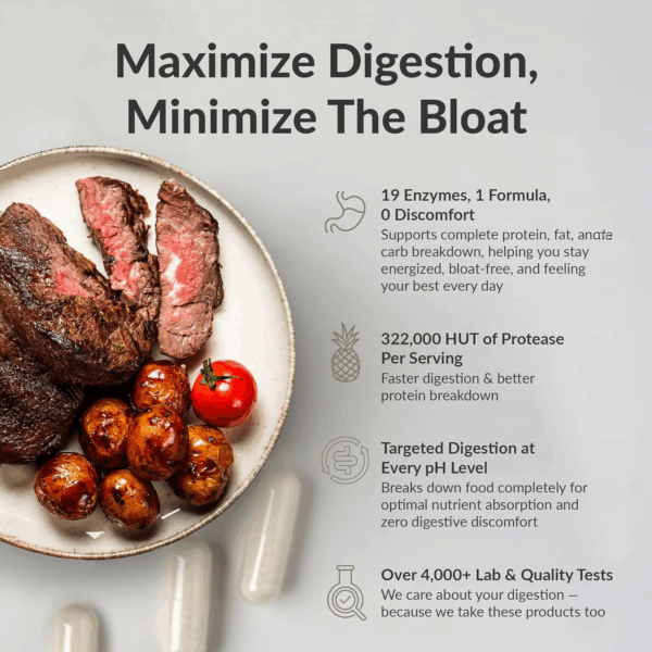 Bioptimizers Masszymes Digestive Enzymes