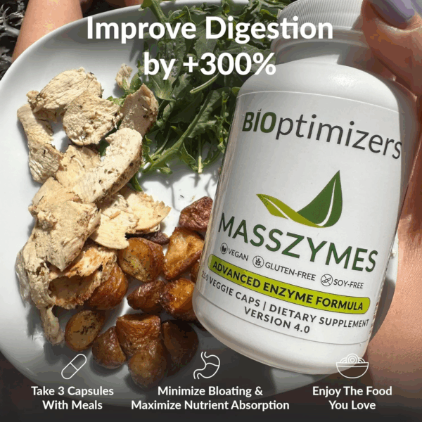 Bioptimizers Masszymes Digestive Enzymes