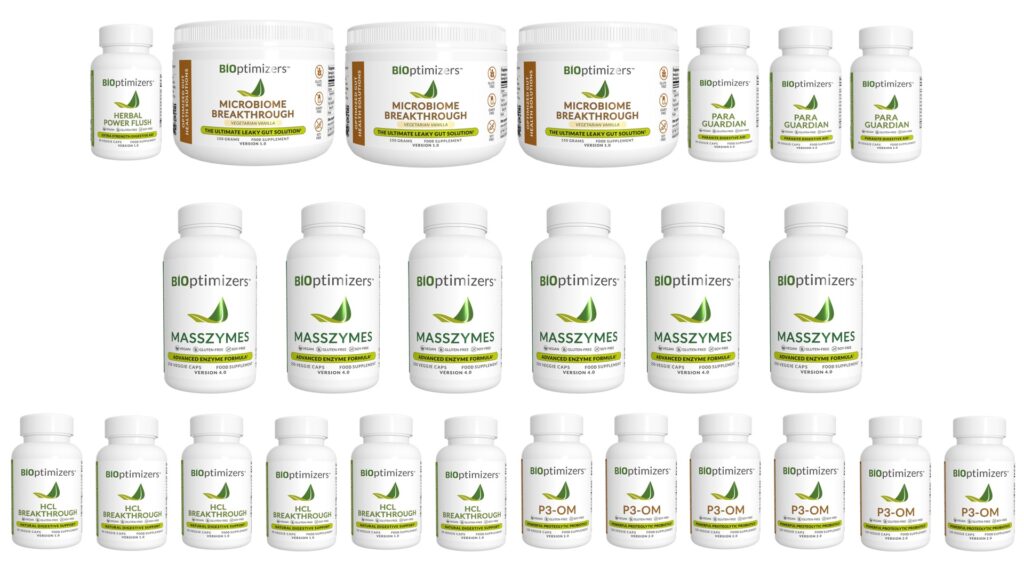 Bioptimizers Total Gut Reset Stack supplements
