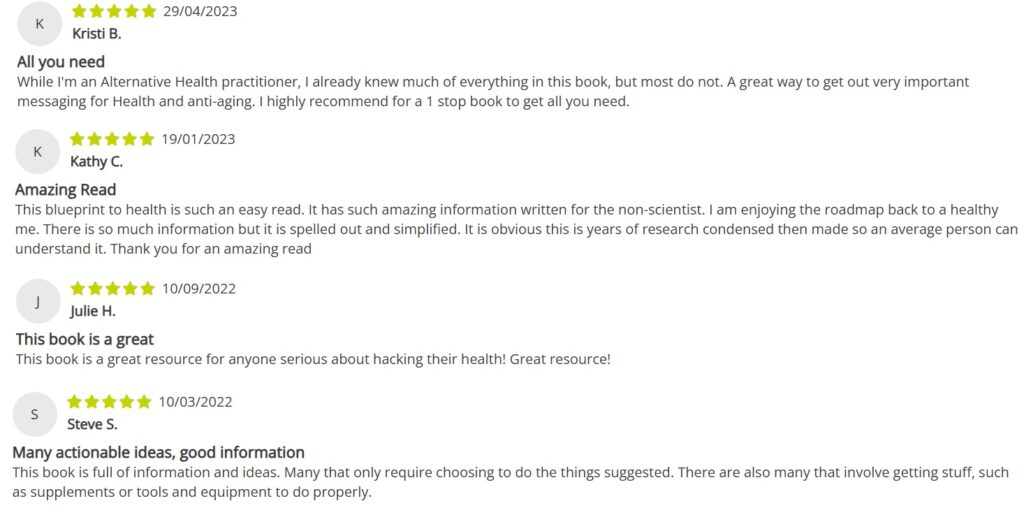 The Biological Optimization Blueprint Book bioptimizers