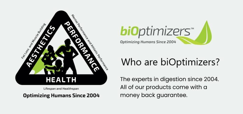 Bioptimizers digestion health supplemenets