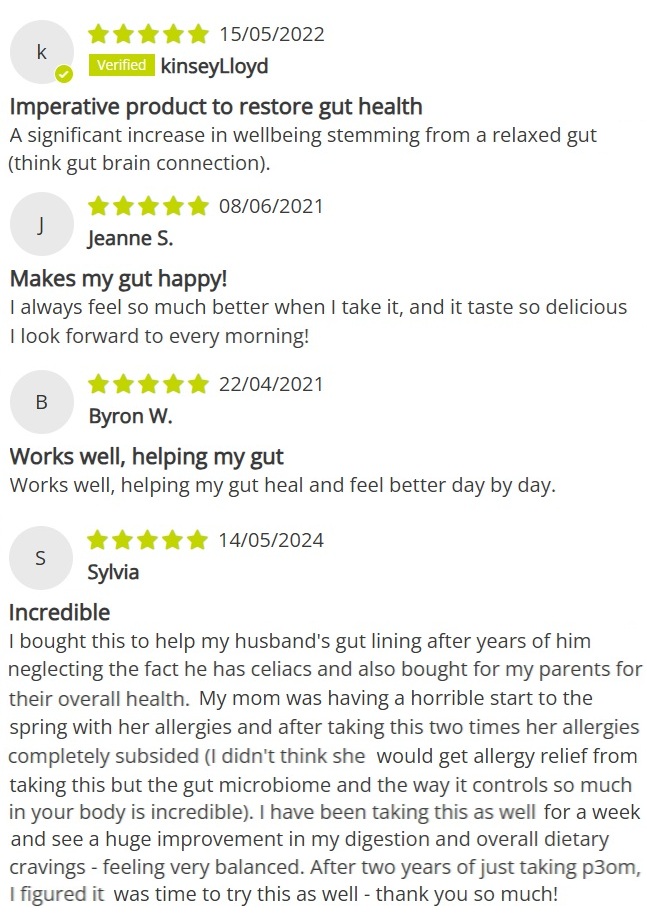 bioptimizers MICROBIOME Breakthrough reviews