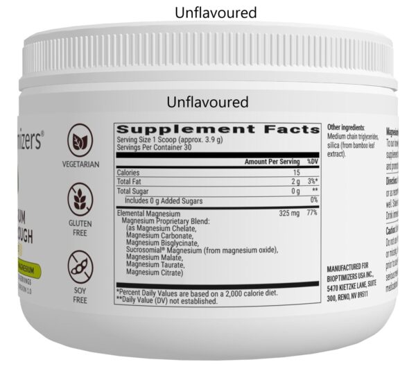 Bioptimizers Magnesium Breakthrough