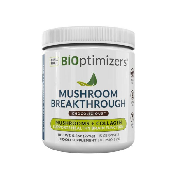 bioptimizers Mushroom breakthrough supplement