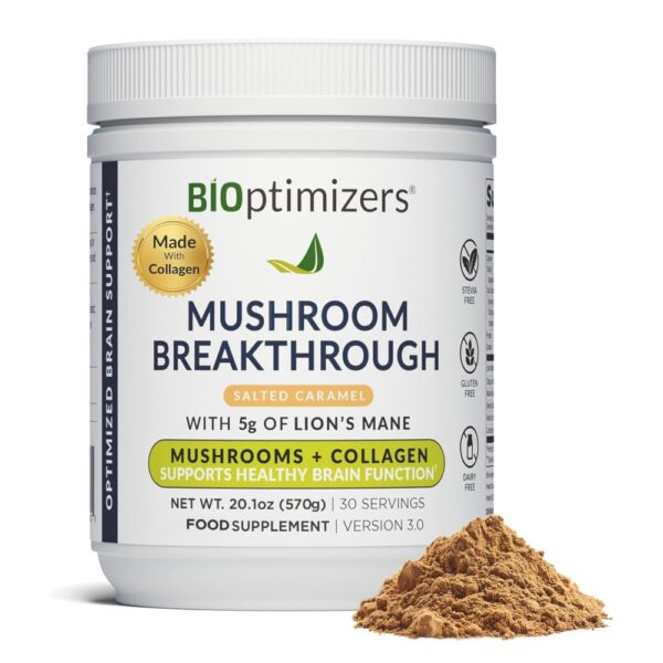 bioptimizers Salted Caramel Mush Breakthrough