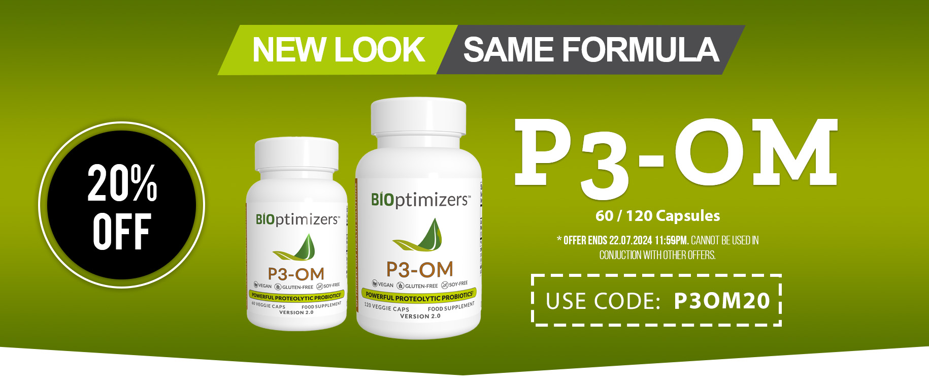 Bioptimizers P3-OM supplements