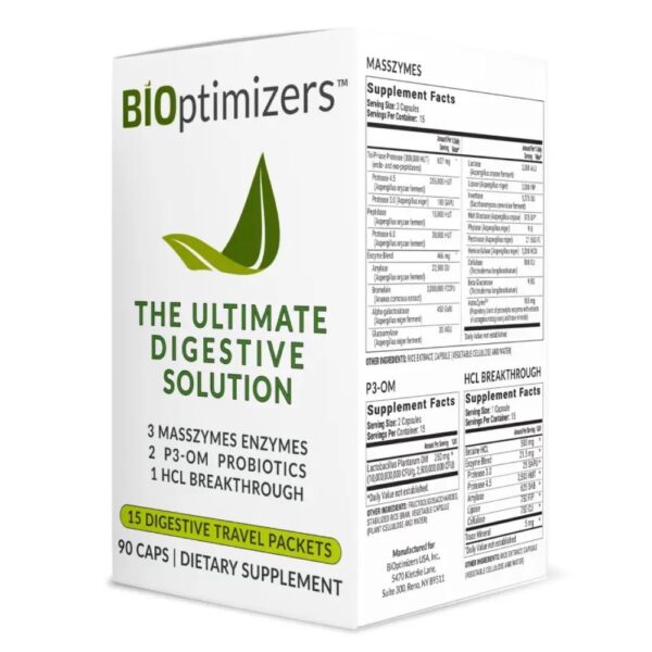 Bioptimizers Ultimate Digestive Travel Solution