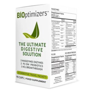 Bioptimizers Ultimate Digestive Travel Solution supplement