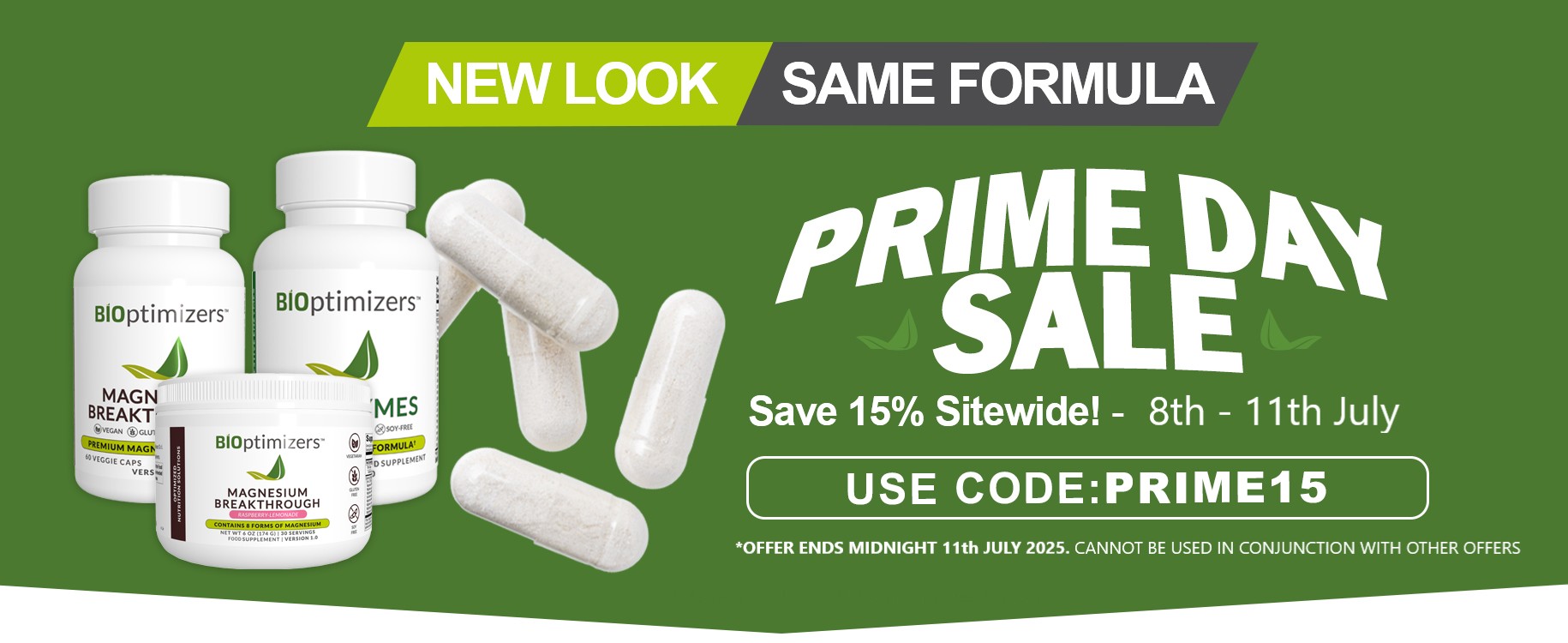bioptimizers prime day sale